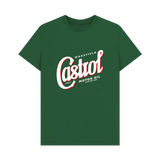 Castrol Registered Logo  Green T-Shirt