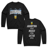 TOFFS - Argentina 1978 1986 2022 - Black Crewneck