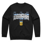 TOFFS - Argentina 1978 1986 2022 - Black Crewneck