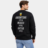 TOFFS - Argentina 1978 1986 2022 - Black Crewneck