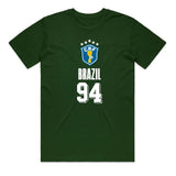 TOFFS - Brazil Champions 94 - Forest Green T-shirt