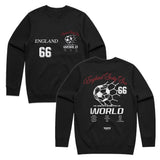 TOFFS - England Football to the World - Black Crewneck