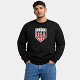 TOFFS - USA 94 Crest - Black Crewneck