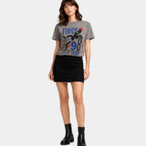 TOFFS - France 98 Graphic - Faded Black T-shirt