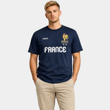 TOFFS - France Crest - Navy T-shirt