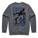 TOFFS - France 98 Graphic - Dark Grey Crewneck