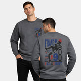 TOFFS - France 98 Graphic - Dark Grey Crewneck