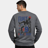 TOFFS - France 98 Graphic - Dark Grey Crewneck