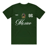 TOFFS - Mexico 86 Crest - Forest Green T-shirt