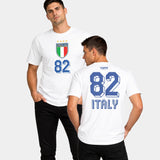 TOFFS - Italy 82 Crest - White T-shirt