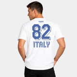 TOFFS - Italy 82 Crest - White T-shirt