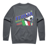 TOFFS - Italy Coppa Del Mondo - Dark Grey Crewneck