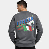 TOFFS - Italy Coppa Del Mondo - Dark Grey Crewneck