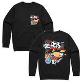 TOFFS - España 82 Graphic - Black Crewneck