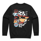 TOFFS - España 82 Graphic - Black Crewneck