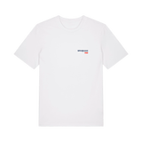 White Printed T-shirt Front