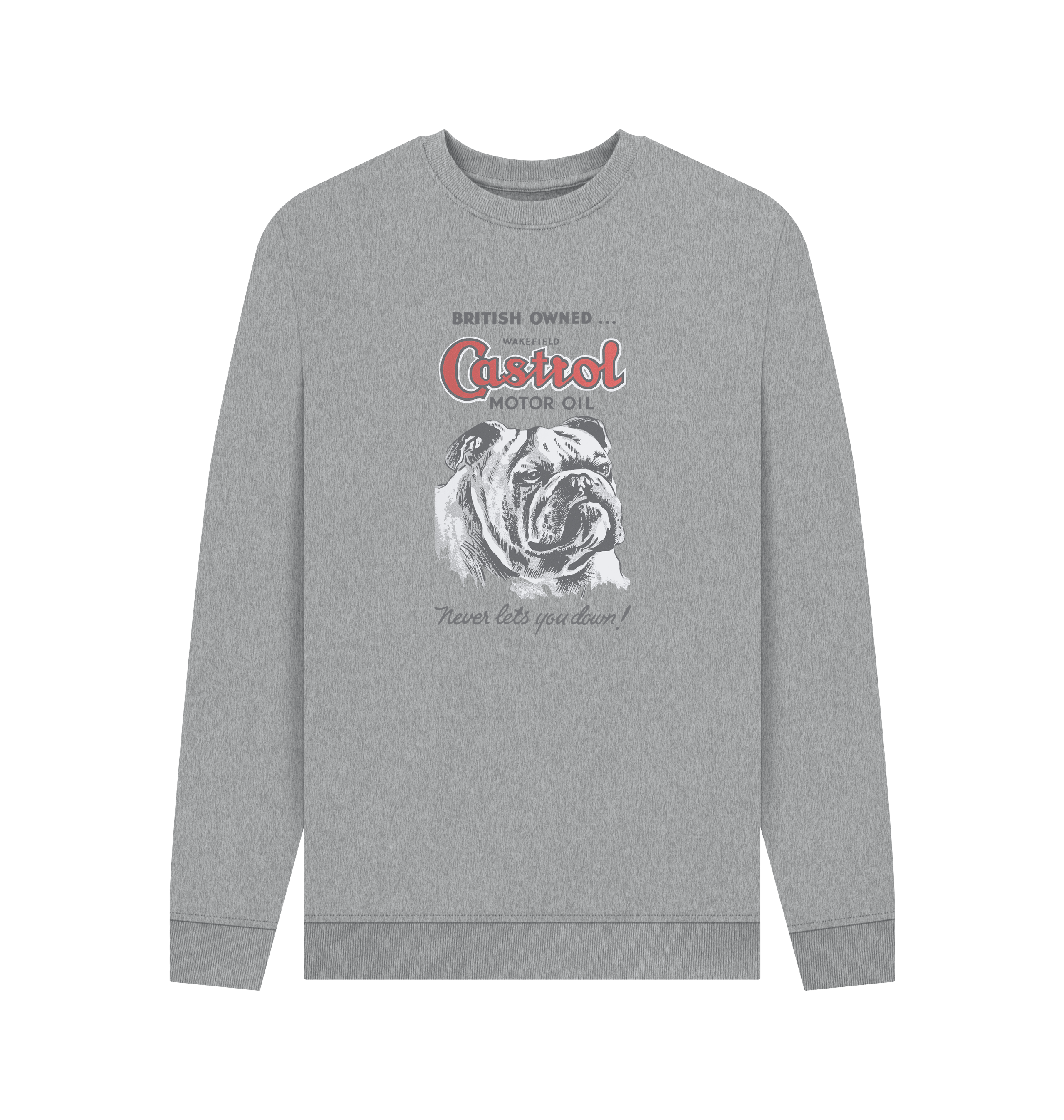 Light Heather Printed Sweater