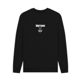 Black Printed Sweater