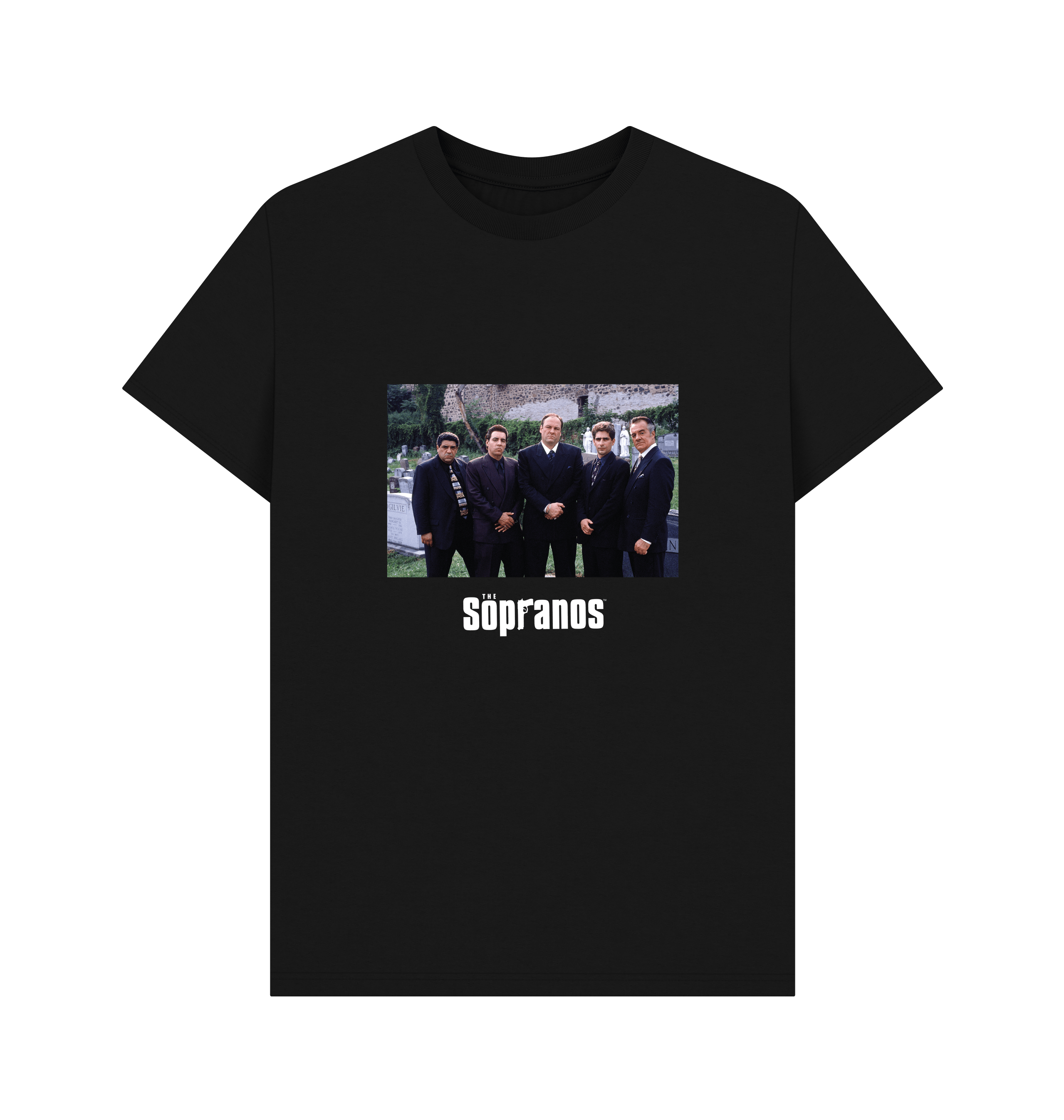 Black Printed T-shirt