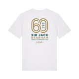 White Printed T-shirt Back