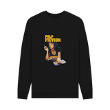 Black Printed Sweater
