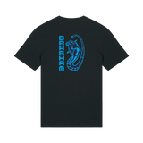 Black Printed T-shirt Back