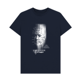 Navy Blue Printed T-shirt