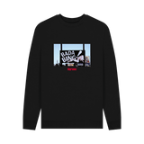 Black Printed Sweater