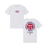 Street Fighter Official Ken's Dojo White Graphic T-Shirt