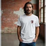 On Any Sunday Motorsport Mini Print Graphic White T-Shirt
