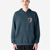 On Any Sunday Motorsport Mini Print Graphic Sea Blue Hoodie