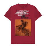 On Any Sunday Film Poster Graphic Cardinal Red T-Shirt