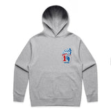 On Any Sunday Vintage Graphic Grey Hoodie