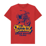 Bruce Brown Motorsport Archive Graphic Red T-Shirt
