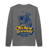 Bruce Brown Motorsport Archive Graphic Dark Grey Sweatshirt