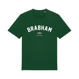Brabham Curved Logo Green Tee