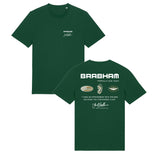 Brabham Sir Jack Quote Green Tee
