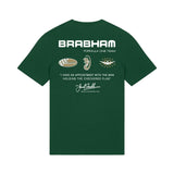 Brabham Sir Jack Quote Green Tee