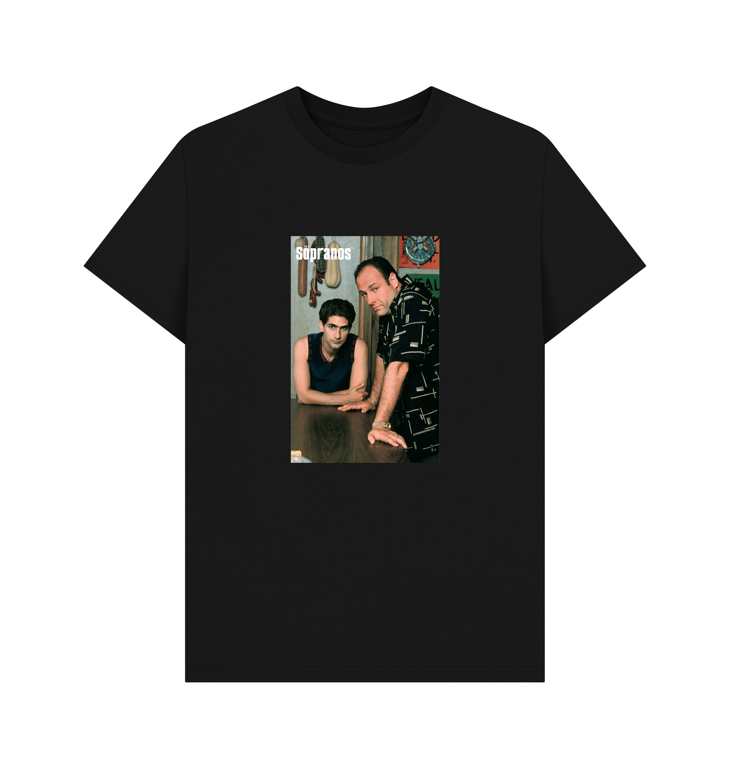 Black Printed T-shirt