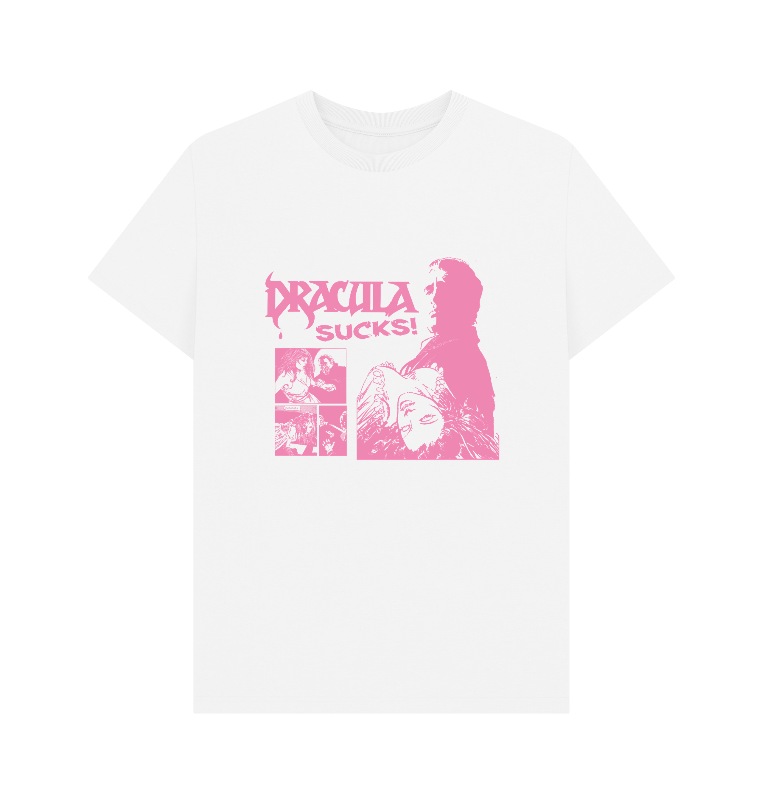 White Printed T-shirt