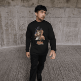 Street Fighter  Group Pose Black  Sweatshirt