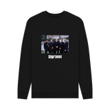 Black Printed Sweater