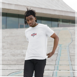 Street Fighter Official Ken's Dojo White Graphic T-Shirt