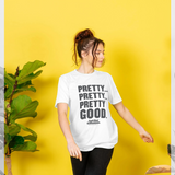 Curb Your Enthusiasm Official Pretty Good Graphic White T-Shirt