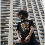 Horrorline 'Who Let The Dogs Out' Black Graphic T-Shirt