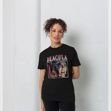 Horrorline 'Dracula Sucks' Black Graphic T-Shirt