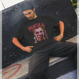 Horrorline 'Dracula Fangtastic' Black Graphic T-Shirt