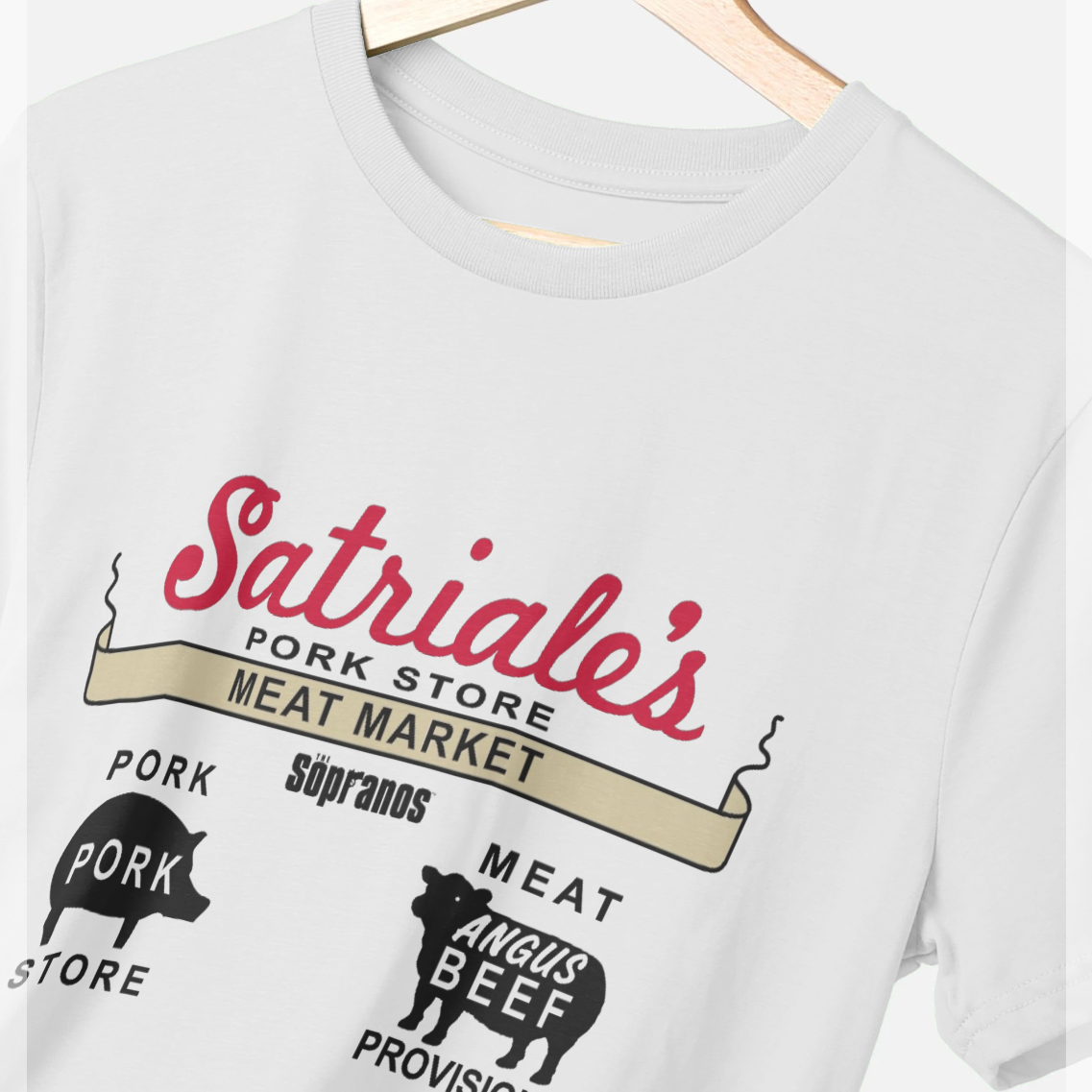 White Printed T-shirt