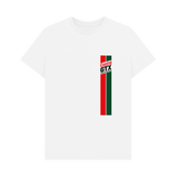 Castrol Box Racing Stripe  White T-Shirt