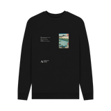 Black Printed Sweater